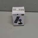 Magnetic Wireless Charger Stand 15W Fast Mag-Safe Charger for iPhone 17/17 pro/ 17 Air/ 17 pro max 16/15/14/13/12 Series Magnet Wireless Charging Station/Pad with Sleep-Friendly Light for AirPods (Black)