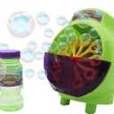 Gazillion Bubbles, Hurricane Bubble Making Machine  Portable Bubble Maker  Instant Bubble Creation  Outdoor Toy for Kids  4 oz. Bubble Solution Included  Ages 3+