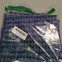 Kevin Textile Pack of 2 Decorative Outdoor Waterproof Throw Pillow Covers Checkered Pillowcases Classic Cushion Cases for Patio Couch Bench 16 x 16 Inch Blue