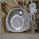 Homedics SoundSleep White Noise Sound Machine, Silver