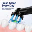 Replacement Heads Compatible with Oral-B Pro 1000, Soft Bristles, 8 Pack