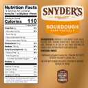 Snyder's of Hanover Sourdough Hard Pretzels, 16 Oz Bag (EXP 09/05/26)