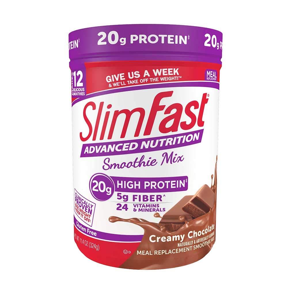 Slimfast Advanced Milk Chocolate Smoothie, 11.01 Ounce - 2 per case., Best By: 03/17/2022