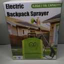 Battery Powered Backpack Sprayer 4 Gallon, Electric Garden Sprayer in Lawn