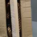 KINSPORY Wooden Swing Seat, Outdoor Swing Set Accessories for Backyard, Height Adjustable Rope with Hanging Tree Straps Kit for Porch Patio Garden Playgroud (Light Yellow)