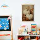 BCUANGD Vintage Fall Wall Art - Autumn Wall Decor Poster Hanger with Wood Frames, Retro Pumpkin Maple Leaf Wall Hanging Canvas Decor for Farmhouse Home Bedroom, 12x16 Inches