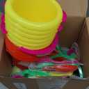 Jexine 96pcs Beach Party Favors for Kid 24 Set Sand Buckets and Shovels for Bucket Party Favor Sand Box Play Set and Mini Beach Pail Includes Shovel, Rake, Scoop Summer Outdoor Toys for Toddlers