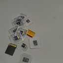 Pack of 10 Micro SD Card 4GB Flash Memory Card C6 Micro SDHC with SD Adapter, Card Reader (4GB)