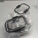 Rubbermaid Brilliance Food Storage Containers BPA Free Airtight Lids Ideal for Lunch Meal Prep & Leftovers Set of 5 (3.2 Cup)