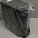 TIPGO Slim Bathroom Trash Can with Lid Soft Close, Step Pedal, 6 Liter / 1.6 Gallon Stainless Steel Trash Bin, Small Garbage Cans for Bedroom, Office, Kitchen (Matte Black)