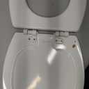 Mayfair NextStep2 Toilet Seat with Built-In Potty Training Seat, Slow-Close, Removable that will Never Loosen, Elongated, White