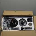 ZMISHIBO 2 Pack 52 Inch Outdoor Ceiling Fans with Remote, Black Ceiling Fan No light with Quiet Reversible DC Motor, 6 Speeds, 3 Blade Modern Ceiling Fans for Patio Living Room Bedroom Indoor