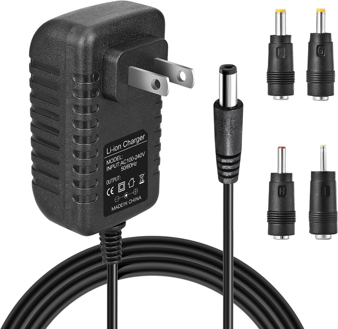 5V 1A 2A Replacement AC Power Adapter Charger for VSC-550BT / VSC-550BT-BK Suitcase Turntable, Vinyl Record Player Power Cord, Compatible with Crosley FJ-SW0501500DU Vintage 3-Speed Portable Player