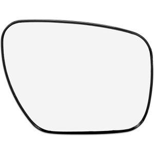 X AUTOHAUX Car Rear View Mirror Glass Replacement with Backing Plate Heated Right Passenger Side for Mazda 5 CX-7 CX-9