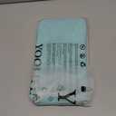 YOOLIFE Initial Clear Makeup Bag | Waterproof Large Makeup Bag | Personalized Travel Beach Toiletry Bag | Car Organizer Essentials for Women, Men | Teacher Teen Girls Women Birthday Gifts Blue D