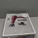 Infiniti PRO CONAIR Hair Dryer with Diffuser, Professional AC Motor, Tourmaline Ceramic Technology Blow Dryer, Includes Concentrator and Blowout Brush, Burgundy