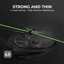 KastKing Superpower ColorShield Braided Fishing Line - Colorfast Braided Line, 100% Solution Dyed UHMWPE Fiber, Smooth & Strong Superline, Near Zero Stretch, Sensitive, High Abrasion Resistance