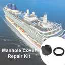 labwork Manhole Cover Clean Out Pump Repair Kit Replacement for Yamaha Jet Boat 2000-2016 F0R-67609-09-00
