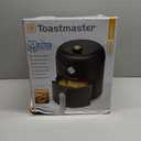 Toastmaster 2.6 Quart Air Fryer - Instant Air Fryer with 2.46 Liter Capacity - Kitchen Appliance for Healthy Cooking - Compact Appliance with Slide-Out Basket - Oil-Free Kitchen Gadget