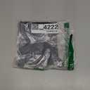 BuyAgain Golf Tee Pouch, 5.62 X 6.87 Inch Professional Zipper Golf Tee/Ball Pouch Bag with Metal Lobster Claw Clip (Navy Blue)