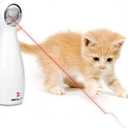 PetSafe Bolt Automatic Laser Light Cat Toy - Interactive Laser Toy - Encourages Exercise - Hands Free or Manual Play - Adjustable Mirror - Battery Operated - Safe for Cats