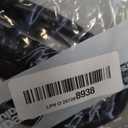 Skeleteen Faux Leather Black Whip - 6.5ft  Woven Costume Accessories Whips - 1 Piece