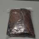 DUNHUANG Square Waterproof Tablecloth (Polyester, Suitable for 42"x42" Table, Wooden Texture -60) - Fitted, Elastic, Modern Design for Indoor Outdoor Party Dinner Patio Decor