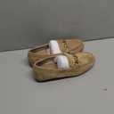 Loafers for Women Business Casual Shoes Comfortable & Lightweight Penny Loafers Slip On Work Flats (5.5, Beige Suede)