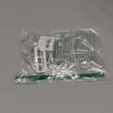 Orhemus Solid Brass Sink Overflow Cap Round Hole Cover for Bathroom Basin, Brushed Brass Gold Finished