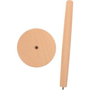 Kitchen Roll Stand Countertop Paper Towel Holder Dispenser Racks Bulk Paper Towel Brushed Towel Stand Towel Rack Stand Large Mounted Paper Towel Holder Paper Towels Standing Beech (Khaki)