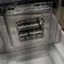 Finktonglan Square Crystal LED Ceiling Light Fixtures, 15' Modern Chandelier 3-Tiers Flush Mount Ceiling Lamp for Living Room Dining Room (6500K Cool White)