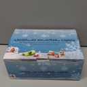 suddus Christmas Snowflake Lights Outdoor, 10.7ft 168 LED Connectable Holiday String Lights Plug in with 14 Drops, Hanging Icicle Lights for Outside, Eaves, House, Window, Yard, Indoor Decor, White