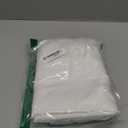 Barossa Design Fabric Snap-in Replacement Liner Extra Long 70" W x 66" H - Hotel Style Removable Liner with Magnets, Machine Washable & Water Repellent - White, 70x66