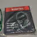 Vonztek Wireless Headset, Trucker Bluetooth Headset with Microphone Noise Canceling & USB Dongle, 5.0 Wireless Headphones with Mic Mute for Cell Phone PC Computer Work Office Teams Meeting Call
