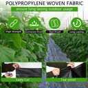 13ft x 60ft Driveway Fabric 5oz Heavy Duty, 800lbs Tensile Strength Woven Geotextile Fabric, Commercial Grade Ground Stabilization Underlayment for Road, Gravel, Erosion Control