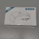 UV Led Nail Lamp Curing Light Dryer for Gel Nails,Roomy but not Bulky Foldable Design, 3 Timers & LCD Display,for Gel Nail Polish Builder Rhinestone Glue (White Lamp Pro)