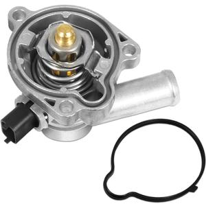 902-808 Upgrade Aluminum Coolant Thermostat Housing Assembly compatible with Chevy Trax Sonic 13-20, Cruze 11-16, Buick Encore 13-20 - L4 1.4L - Replace 55579010 25200455 5556533