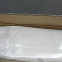 COHOME Full Size Mattress Topper Extra Thick Cooling Mattress Pad 400TC Cotton Top Plush Down Alternative Fill Pillow Top Mattress Cover with 8-21 Inch Deep Pocket (54x75 Inches, White-Classic)