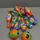 Kids Bowling Set 2-5 Toddler Indoor Bowling Game Outdoor Toy Gift for 1 2 3 4 Year Old Boys Girls Soft 10 Colorful Foam Bowling Pins 2 Bowling Ball Developmental Toddler Age 2-4 3-5 Easter Present