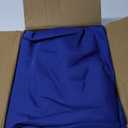 sancua Royal Blue Round Tablecloths 108 Inch, 6 Pack - Circle Fabric Cloth Table Cloths for Wedding Party Banquet Birthday, Washable Polyester Table Cover (Fit 30-72 Inch Tables)