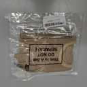 Tatuo 13.8 Inch Mini Tabletop Christmas Tree Skirt Decor Fit 13.7~27.5 Inch Smaller Xmas Tree Small Linen Burlap Trees Skirt for Desk Xmas New Year Party Holiday Family Winter Home Decor (Linen Color)