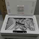 Towels Warmer for Bathroom, Foldable Hot Tub Large Towel Warmer Bucket with 2-in-1 Heating and Drying Functions, Fits Up to Two 40"X70" Oversized Towels, Blanket, Clothes and Robe for Single or Double