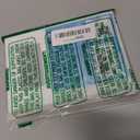 CML 3-Gang Screwless Decorator Wall Plate, 2 Pack Light Switch Covers, Outlet Receptacle Cover, Hidden Screw Smooth Face, Impact Resistant, Standard Size 4.68X 6.54, Glossy White