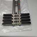 4 Step Dive Ladder Stainless Steel Telescopic Boat Ladder Dual Vertical Ladder for Marine Yacht Camper RV