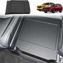 Removable Middle Seat Floor Cover for 2023-2025 2026 Honda Pilot Removable 2nd Row Middle Seat Elite/Touring/Black Edition/EX-L 8 Passenger and 7 Passager 2020-2025 2026 Acura MDX Accessories