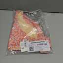 Amazon Essentials Women's Side Tab Bikini Swimsuit Bottom (X-Large, Pale Peach Micro Floral)