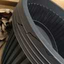 Large-Planter-Indoor-Outdoor Plant Pots, 16 inch 4 Pack Plastic Flower Pots with Saucer And Drainage Holes, Modern Garden Planters For Planting Medium Large Plants, Decorative Resin Garden Pots (Blue Green)