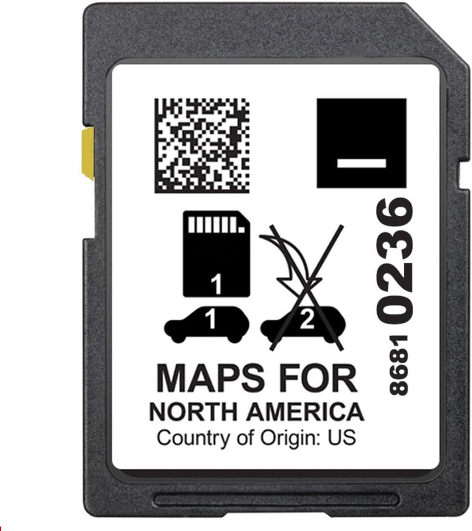 Product Image Latest 2023 GPS Navigation sd Card Map USA Fits Cadilia Chevry Buic GM 86810236