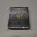 Genuine Leather Men's Wallet with Zipper Vintage RFID Blocking Large Capacity Wallet for Men with 11 Credit Card Slots and 1 ID Window (Black)