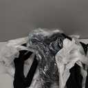 HOUSE DAY Black Velvet Hangers 60 Pack, Non Slip Clothes Felt Hanger Heavy Duty for Coat, Premium Slim Space Saving Suit Hangers for Closet Organizer, 360 Rotating Silver Hook